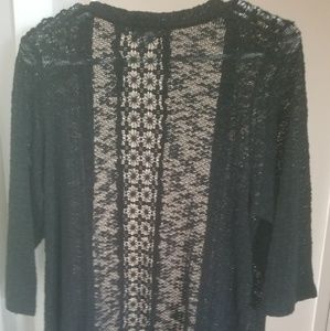 Avenue black lightweight sweater